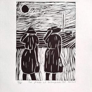 'Two Friends in Coolangatta 1967'